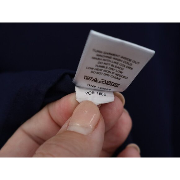 FIGS Women’s Casma Scrub Top Navy Blue Size Medium Technical Comfort F1100 - Picture 13 of 16